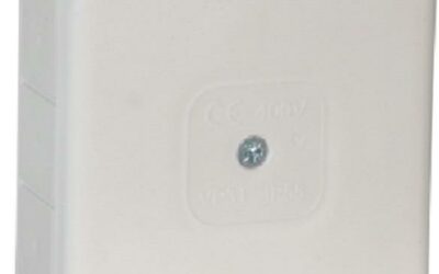 Puszka natynkowa pusta 12 wlotów VIPLAST VP-31 BIAŁA IP55 85x85x37mm 031-01