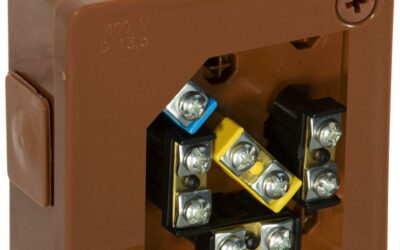 Puszka natynkowa z zaciskami 6 wlotów VIPLAST VP-22 BRĄZOWA IP55 86x86x40mm 022-52