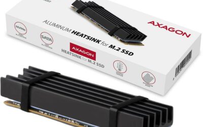 Radiator do dysków Axagon CLR-M2L10 M.2 SSD 10mm