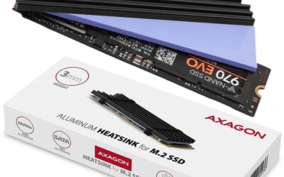 Radiator do dysków Axagon CLR-M2L3 M.2 SSD 3mm