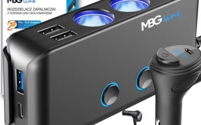 Rozdzielacz gniazda zapalniczki MBG Line HC67C