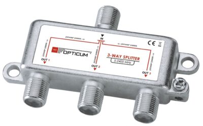 Rozgałęźnik 1-3 DVB-T SAT 3×1