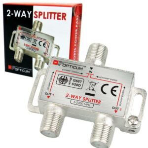 Rozgałęźnik 1-2 DVB-T SAT 2x1