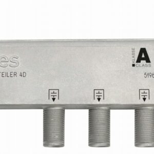 Rozgałęźnik antenowy rtv 4-drożny F4D 519604 Televes