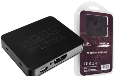 Rozgałęźnik mini HDMI 1×2 Spacetronik HDSP2-M 1/2