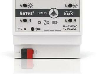 SATEL KNX 2-kanałowy aktor ściemniający KNX-DIM21