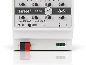 SATEL KNX 8-kanałowy aktor przełączający KNX-SA24