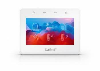 SATEL Manipulator z ekranem dotykowym 4,3″ INT-TSG2R-W biały