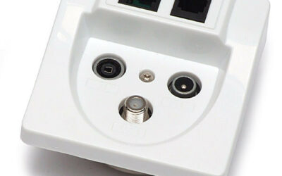 GNIAZDO KOŃCOWE SIGNAL RTV-SAT-RJ45 (R694043)