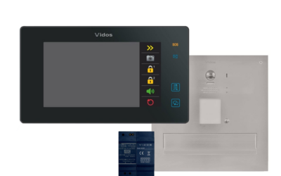 Skrzynka na listy Vidos DUO z monitorem M1021B/S1201-SK