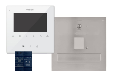 Skrzynka na listy Vidos DUO z monitorem M1022W/S1201-SK