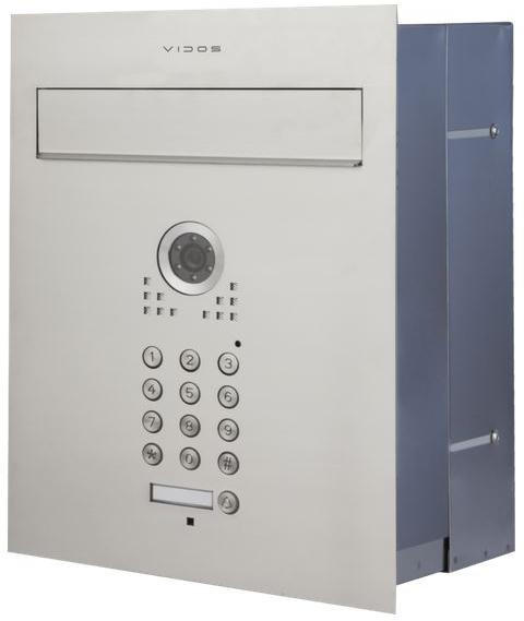 Skrzynka na listy VIDOS S561D-SKP z wbudowanym wideodomofonem