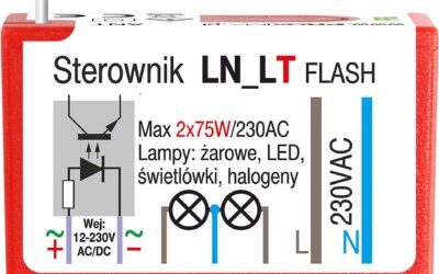 Sterownik/odbiornik Proxima LN_LT Flash (do czasowego oświetlenia)