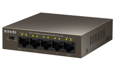 SWITCH POE TENDA TEF1105P-4-63W