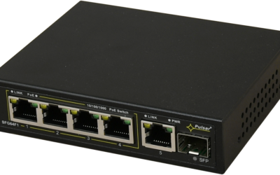 Switch 6-portowy PULSAR SFG64F1 do 4 kamer IP