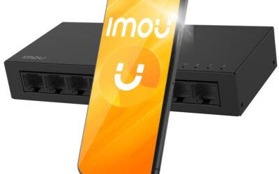 Switch Imou 8-portowy SF108 metalowa obudowa 100Mbps