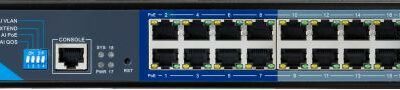 Switch PoE BCS BASIC BCS-B-SP16G-2SFP-M