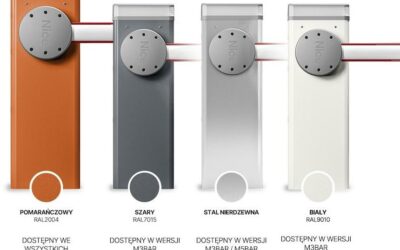 Szlaban NICE M5BAR – zestaw do 4 metrów