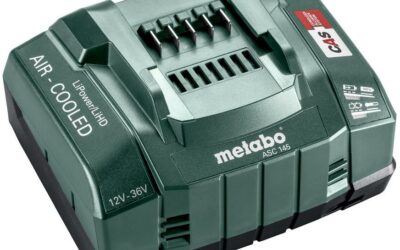 Szybka ładowarka Metabo ASC 145, 12-36 V, „AIR COOLED”, UE
