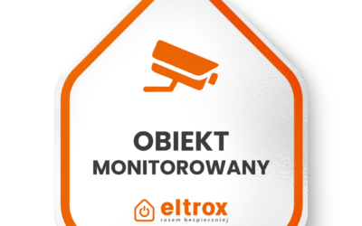 Tabliczka PCV Obiekt Monitorowany Eltrox
