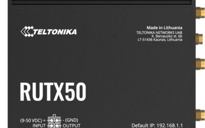 Teltonika RUTX50 router przemysłowy 5G (RUTX50000000)