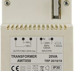 TRANSFORMATOR Pulsar AWT050 TRP 20VA/16V/18V