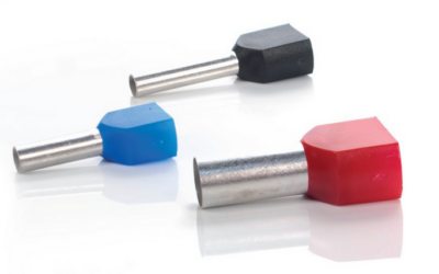 TULEJKA IZOLOWANA PODWÓJNA 16mm2 DUID-2×16,0-14NB NIEBIESKI (50szt.)