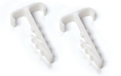 UCHWYT DO PRZEWODÓW PŁASKICH, PODWÓJNY UWT-1 (100szt.)