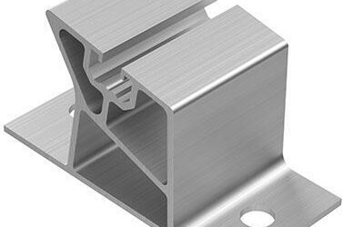Uchwyt skrajny niski do konstrukcji balastowej PV KENO (K-45-8)