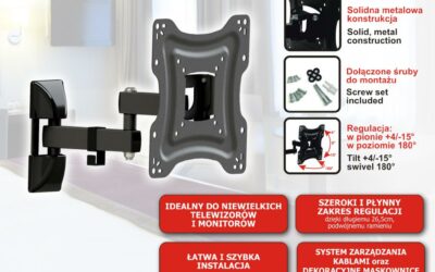 Uchwyt TV ścienny LED/LCD ART 10-42