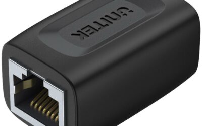 Adapter Unitek RJ45 (F) – RJ45 (F) Cat.6 1Gbps | Przedłużka sieciowa RJ45, Łącznik