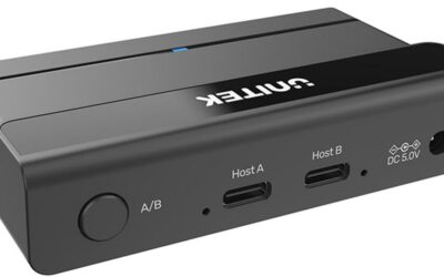 Unitek Przełącznik KVM 4x USB-A 5Gbps aktywny H1310A