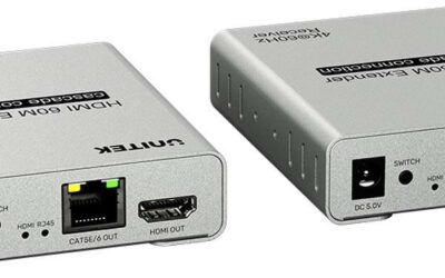 Extender HDMI Unitek V1164A 2.0 4K przez Ethernet do 60m