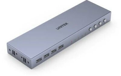 Unitek V306A Przełącznik KVM 4K HDMI 2.0 4-in 1-out +USB