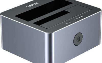 Unitek Y-3027GY01-EU Stacja klonująca dyski 2 x SATA 2,5″/3,5″ USB-C 10Gbps