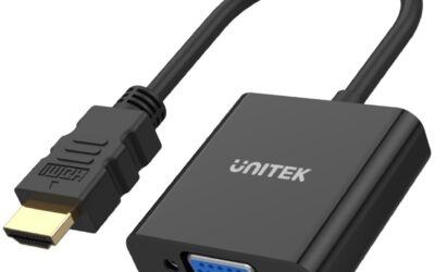 Unitek Y-6333 adapter HDMI to VGA + audio