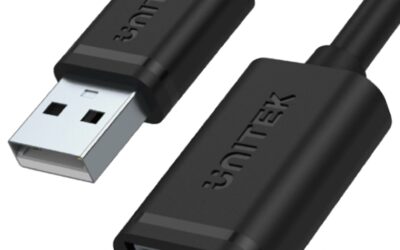 Unitek Y-C447GBK przewód przedłużacz USB 2.0 AM-AF 0,5M