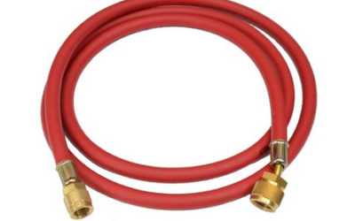 Wąż serwisowy REFCO CL-60-1/2″-20UNF-R (150 cm / 5/16″ x 1/4″) czerwony