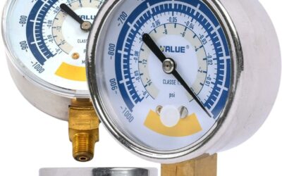 Wakuometr do pompy próżniowej VALUE- mały