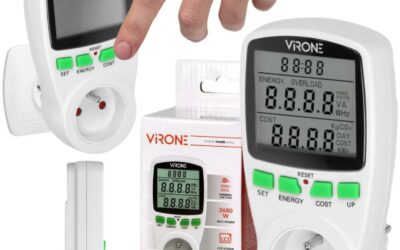 Watomierz jednotaryfowy, kalkulator energii VIRONE EM-4