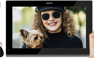 WIDEODOMOFN EURA VDP-98C5 czarny, wi-fi, Tuya