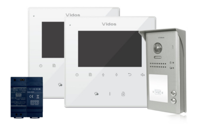 Wideodomofon 2-rodzinny VIDOS DUO 2 x M1022W / S1102A
