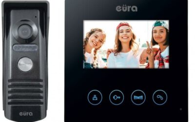 Wideodomofon EURA VDP-52A3″ATIRA” czarny