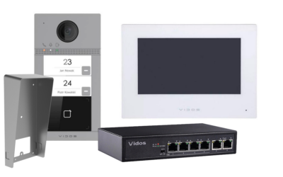 WIDEODOMOFON IP VIDOS ONE 2xM2010W/S2402