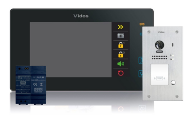 Wideodomofon VIDOS DUO M1021B-2/ S1201A