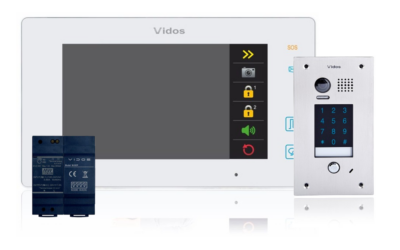 Wideodomofon VIDOS DUO M1021W-2 / S1401D