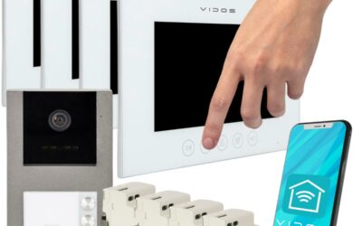 WIDEODOMOFON VIDOS X 4xM11W-X/S11-4