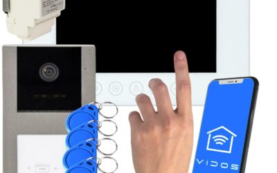 WIDEODOMOFON VIDOS X M11W-X/S-11-1 + breloki