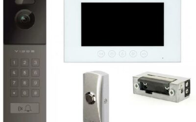 WIDEODOMOFON VIDOS X S12D/M11W-X +PRZYCISK+ ELEKTROZACZEP