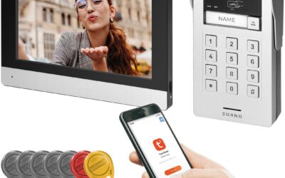 Wideoodomofon 2 żyłowy ORNO OR-VID-MA-1080/B